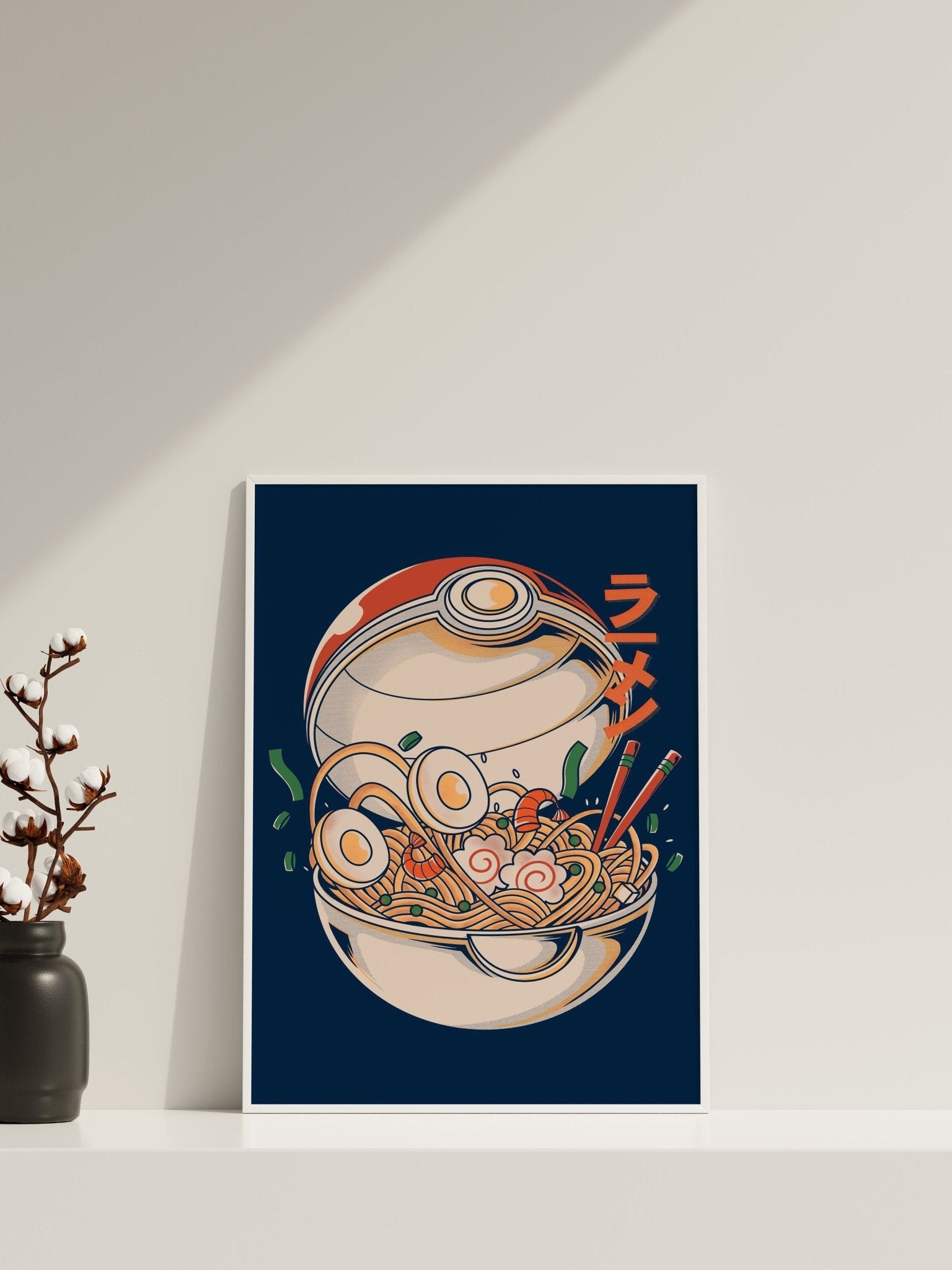 Poke Ramen Canvas Wall Art - Canvasworkshop