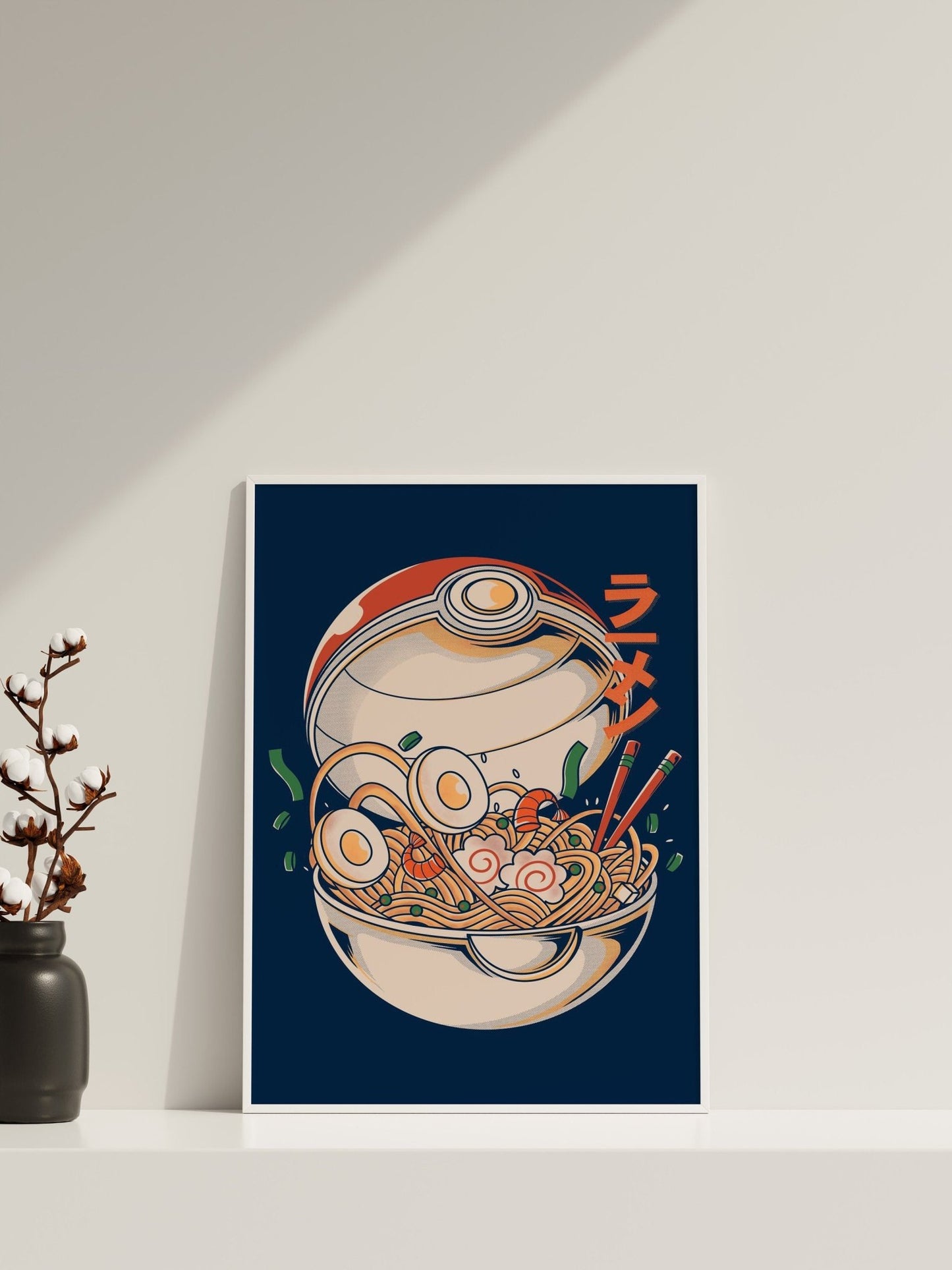 Poke Ramen Canvas Wall Art - Canvasworkshop