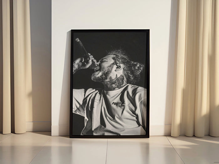 Post Malone Rap Music Album Canvas Print