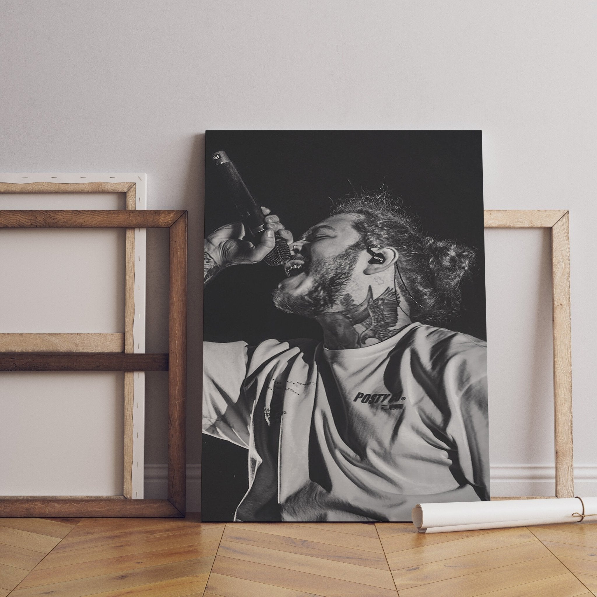 Post Malone Rap Music Album Canvas Poster - Canvasworkshop