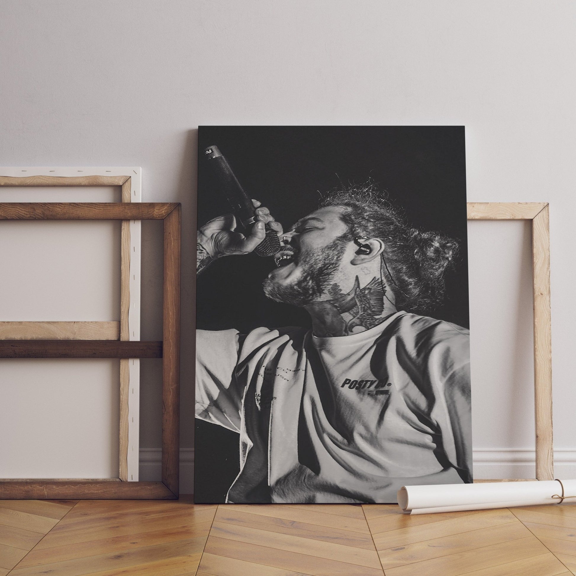 Post Malone Rap Music Album Canvas Poster - Canvasworkshop