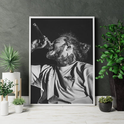 Post Malone Rap Music Album Canvas Poster - Canvasworkshop
