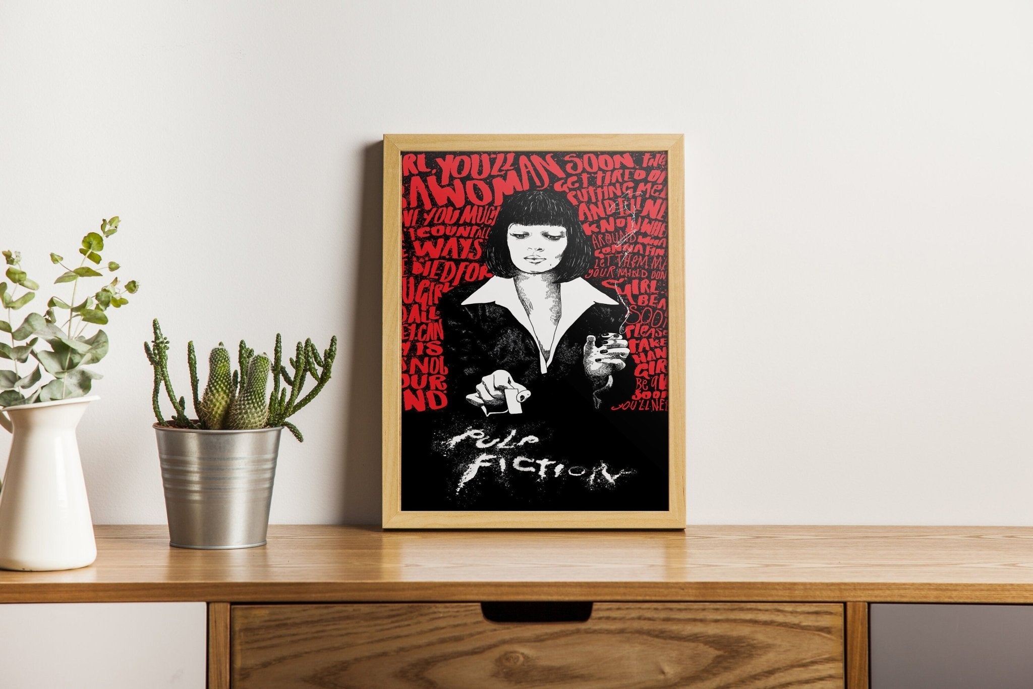 Pulp Fiction Movie Canvas Wall Art - Canvasworkshop