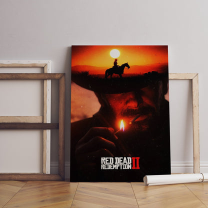 RDR2 Canvas Wall Decor - Canvasworkshop