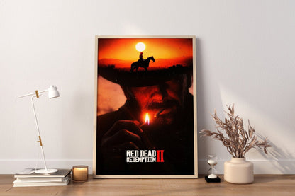 RDR2 Canvas Wall Decor - Canvasworkshop