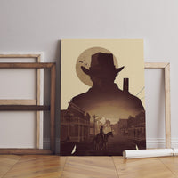 Red Dead Redemption 2 Canvas Poster - Canvasworkshop