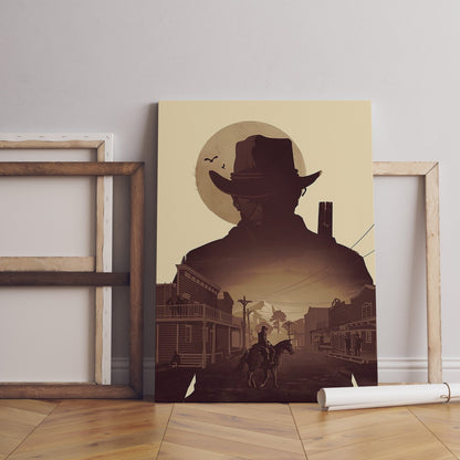 Red Dead Redemption 2 Canvas Poster - Canvasworkshop