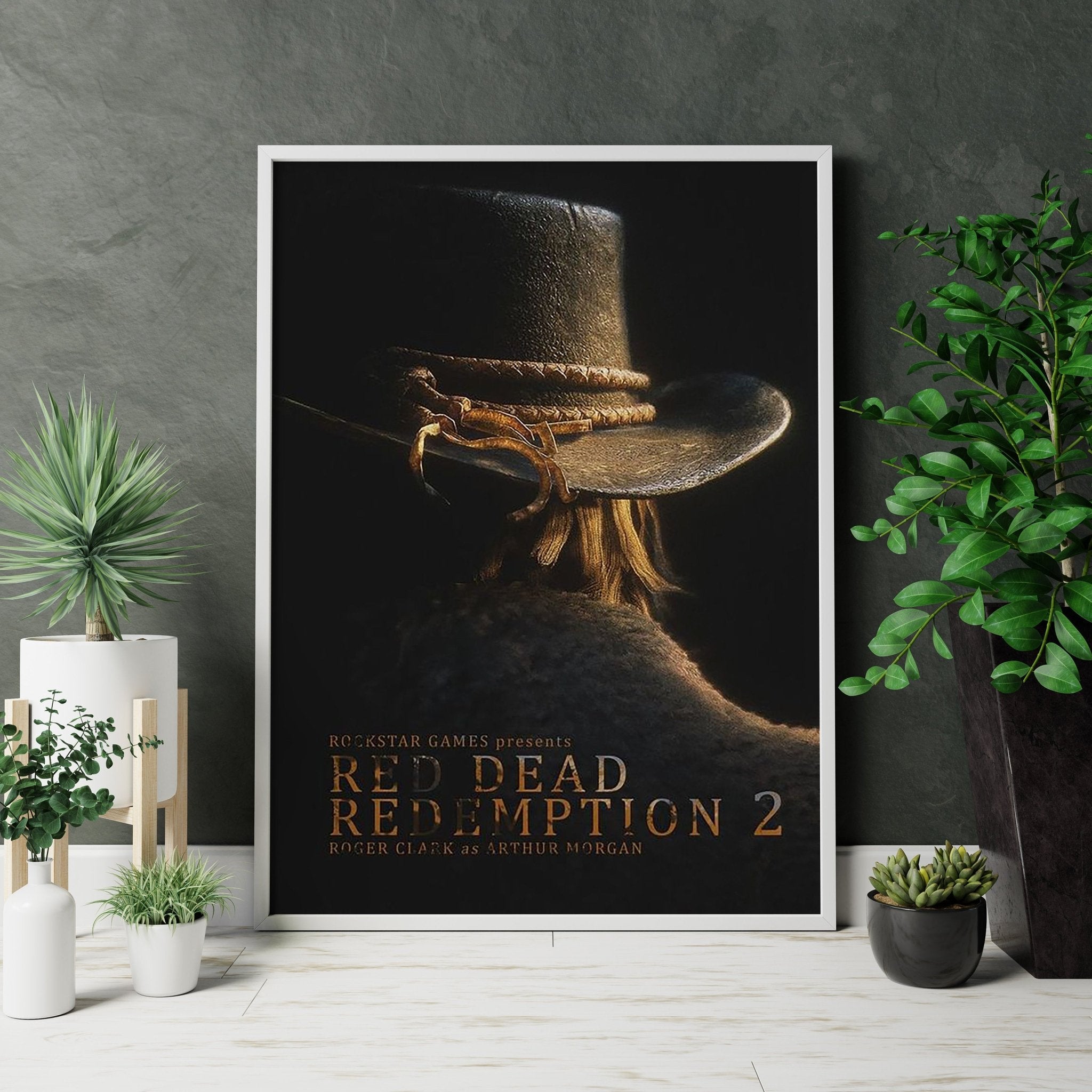 Red Dead Redemption 2 Canvas Poster - Canvasworkshop