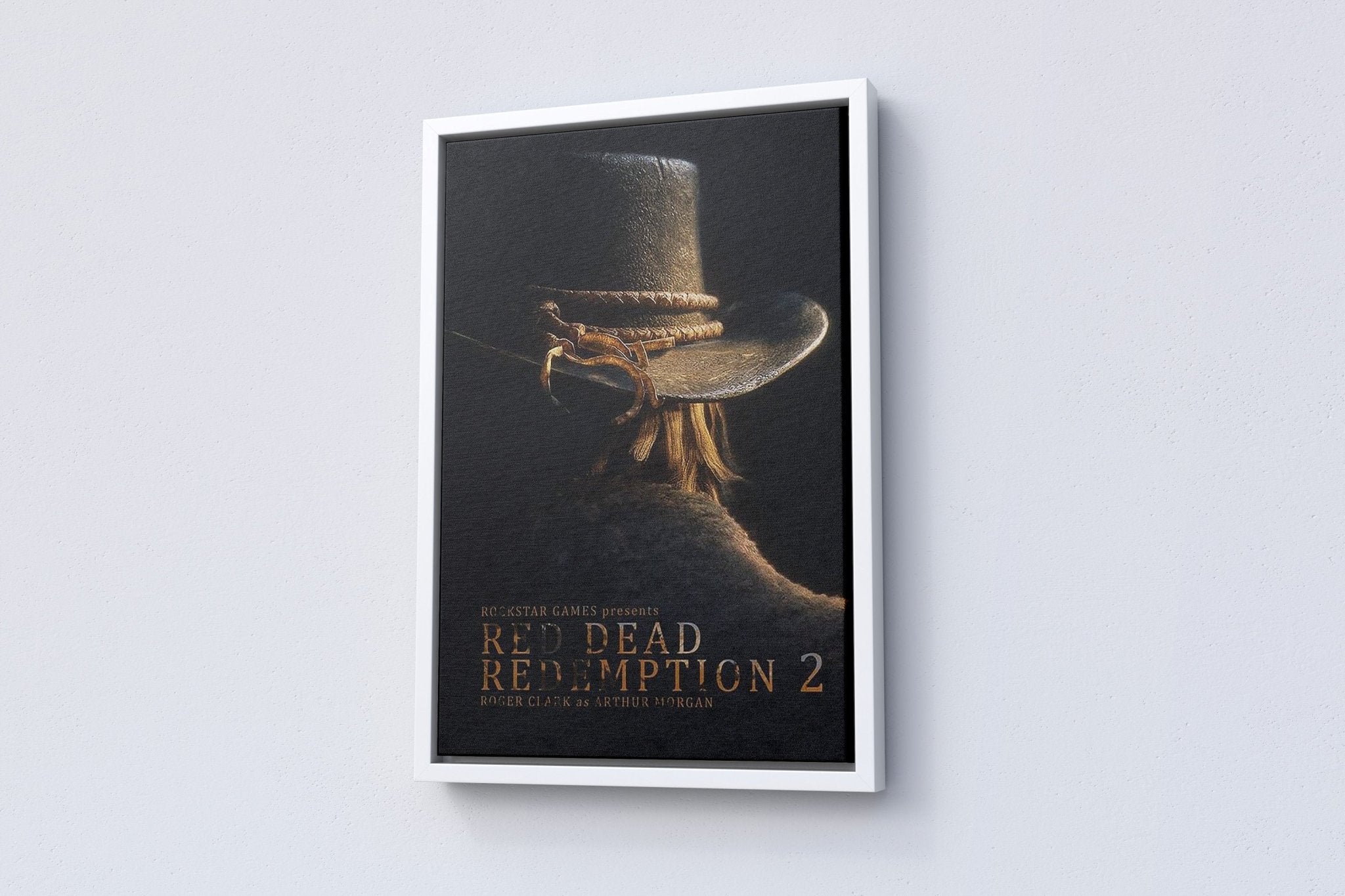 Red Dead Redemption 2 Canvas Poster - Canvasworkshop