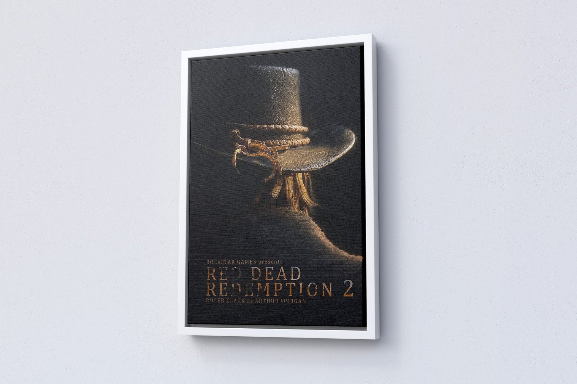 Red Dead Redemption 2 Canvas Poster - Canvasworkshop