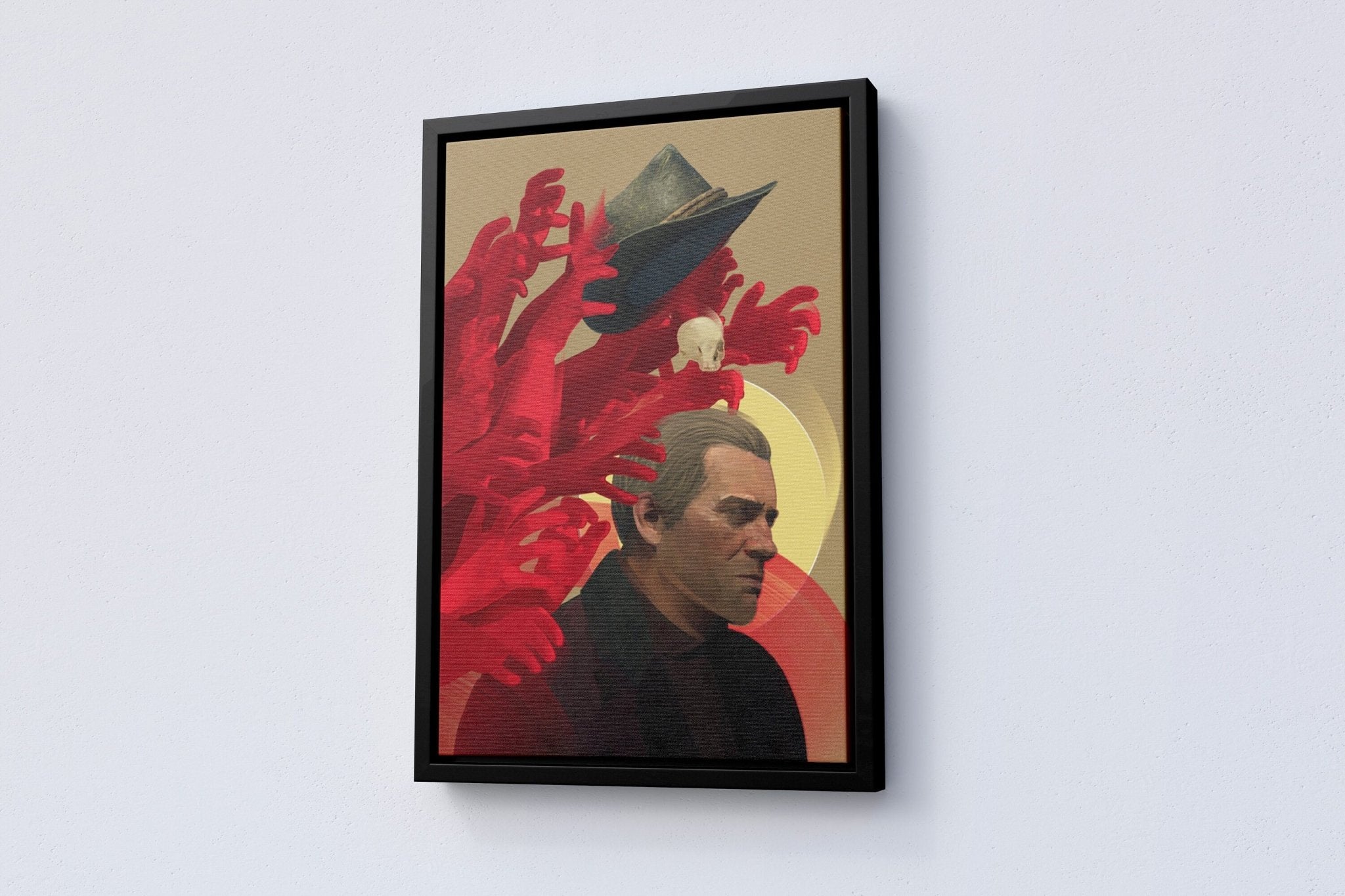 Red Dead Redemption 2 Canvas Poster - Canvasworkshop