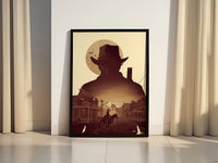 Red Dead Redemption 2 Canvas Poster - Canvasworkshop