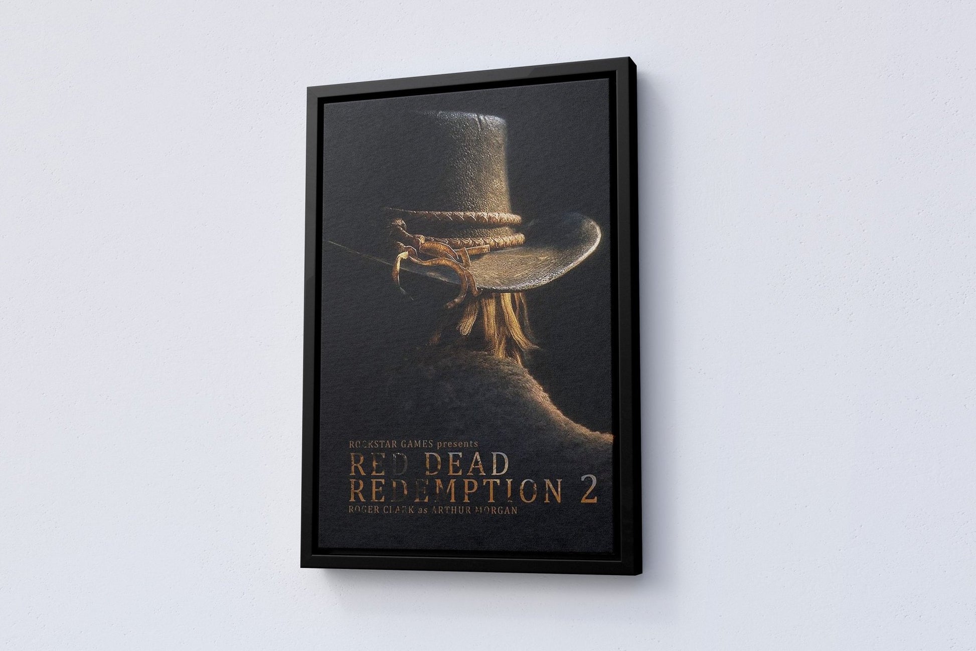 Red Dead Redemption 2 Canvas Poster - Canvasworkshop