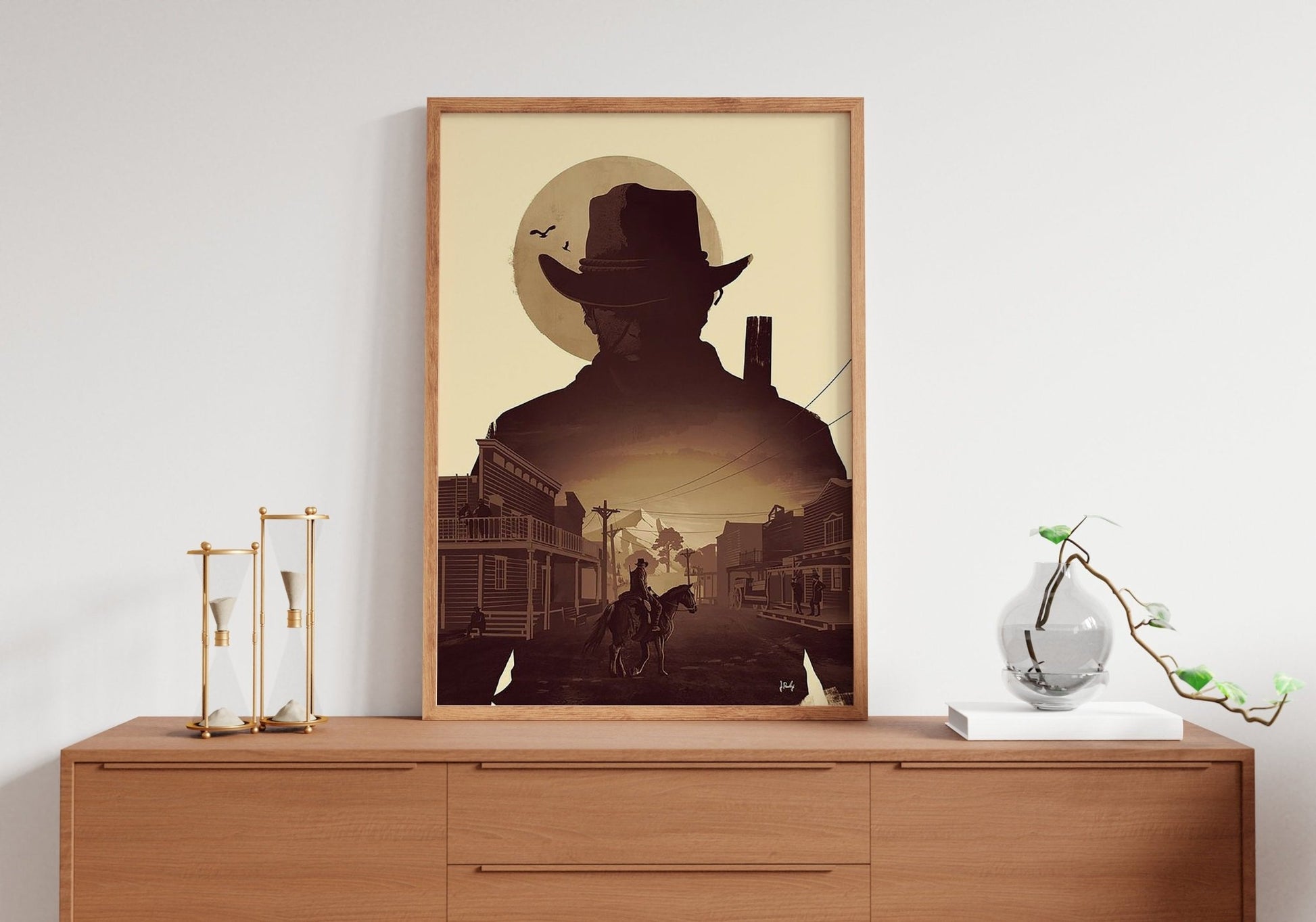 Red Dead Redemption 2 Canvas Poster - Canvasworkshop