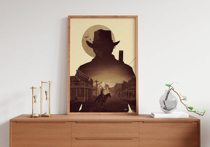 Red Dead Redemption 2 Canvas Poster - Canvasworkshop