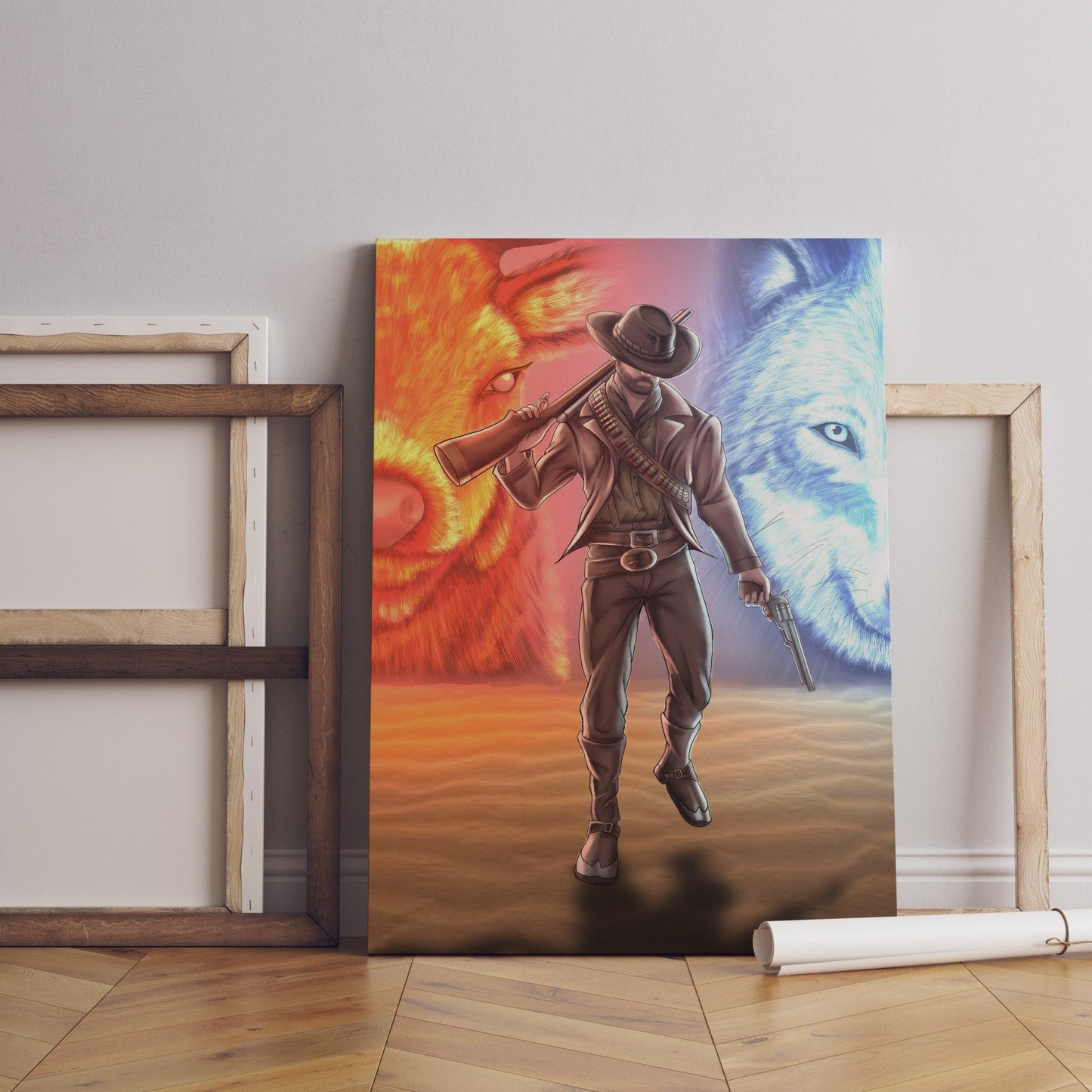 Red Dead Redemption 2 Canvas Poster - Canvasworkshop