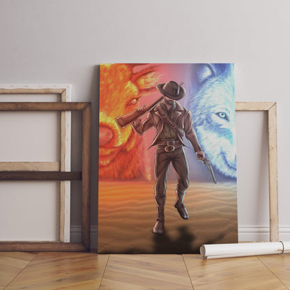 Red Dead Redemption 2 Canvas Poster - Canvasworkshop