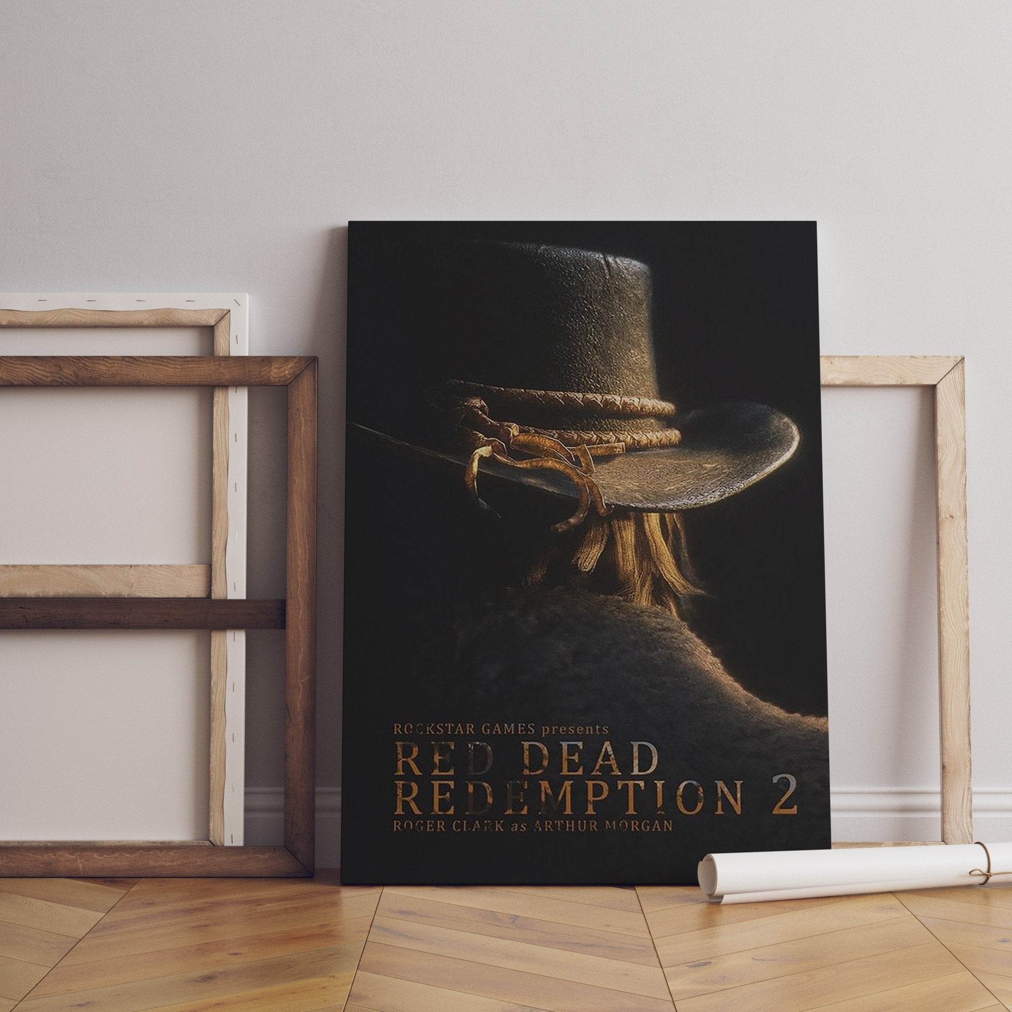 Red Dead Redemption 2 Canvas Poster - Canvasworkshop