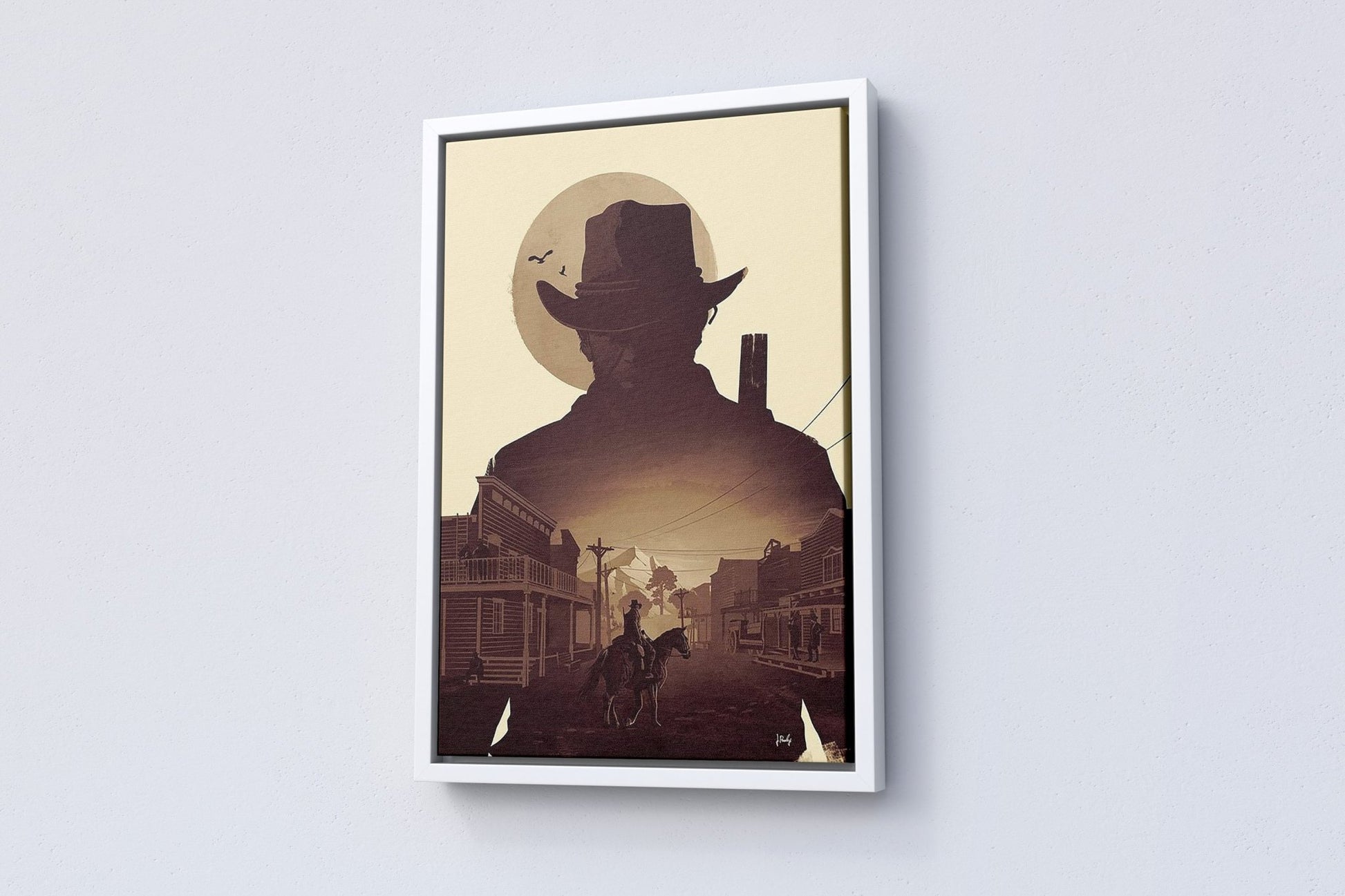 Red Dead Redemption 2 Canvas Poster - Canvasworkshop