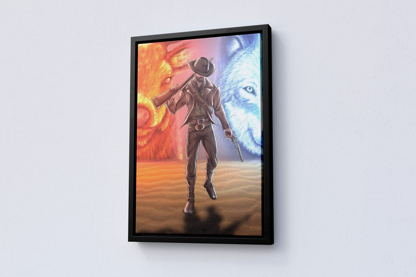 Red Dead Redemption 2 Canvas Poster - Canvasworkshop