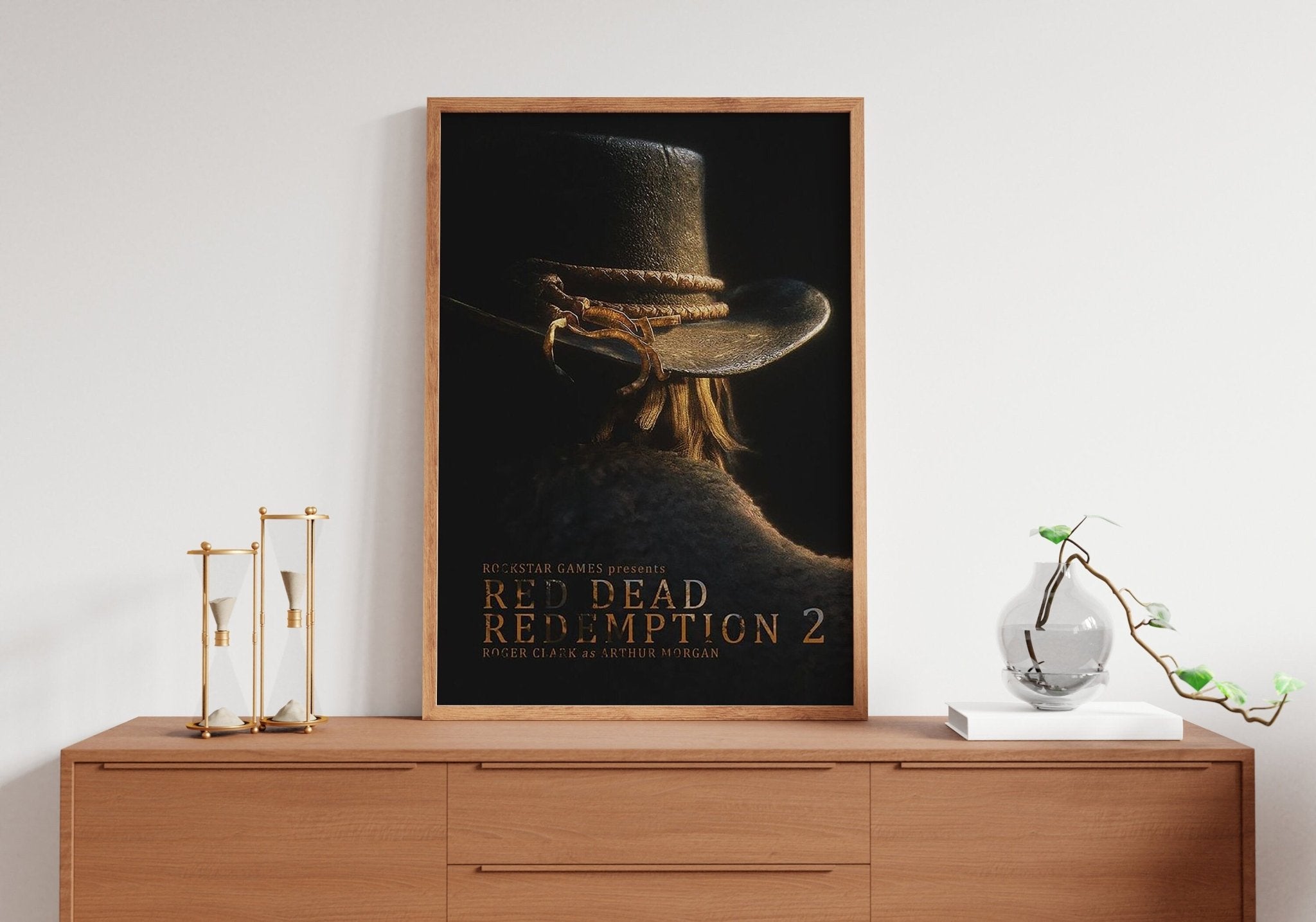 Red Dead Redemption 2 Canvas Poster - Canvasworkshop