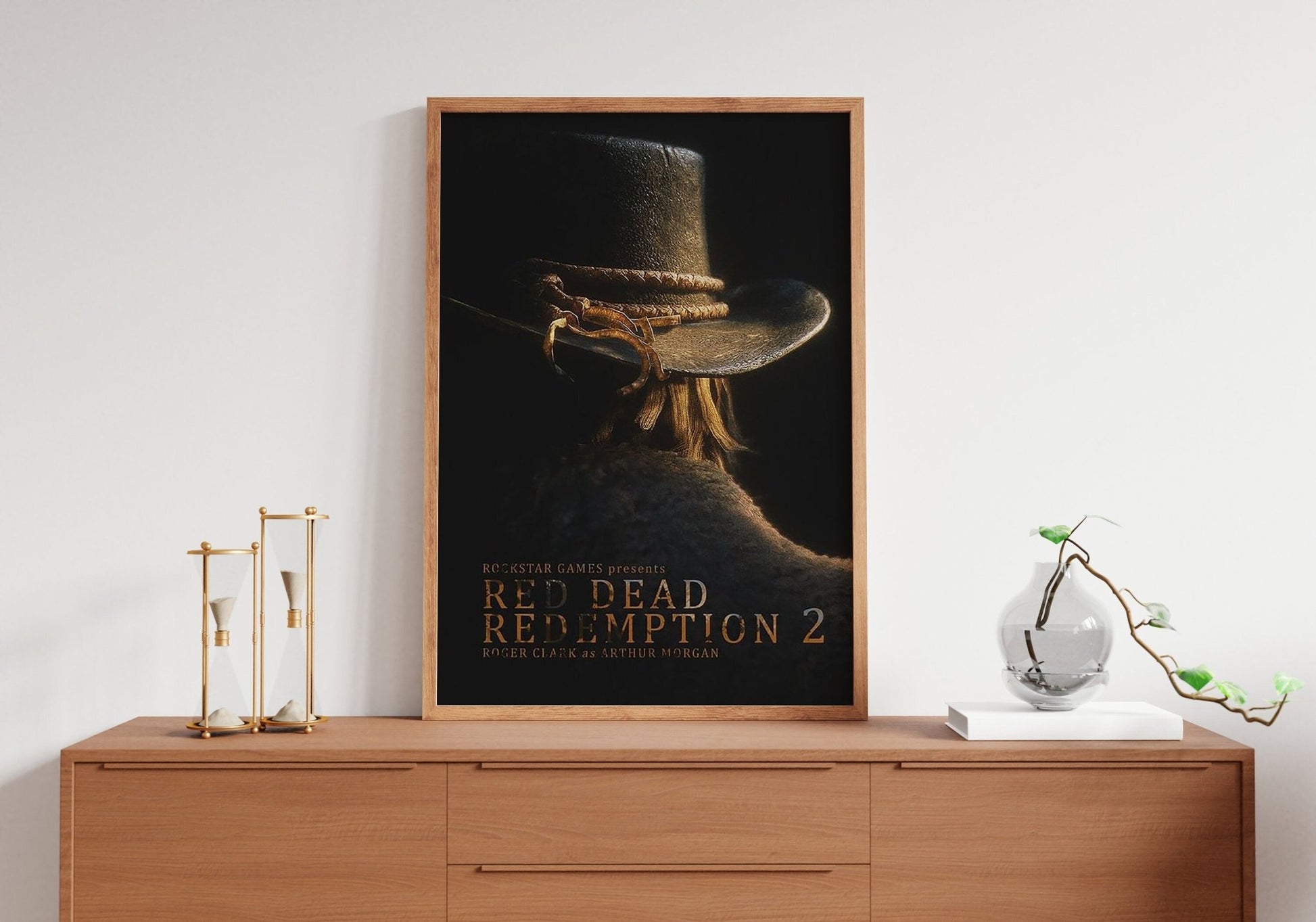 Red Dead Redemption 2 Canvas Poster - Canvasworkshop