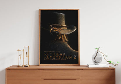 Red Dead Redemption 2 Canvas Poster - Canvasworkshop