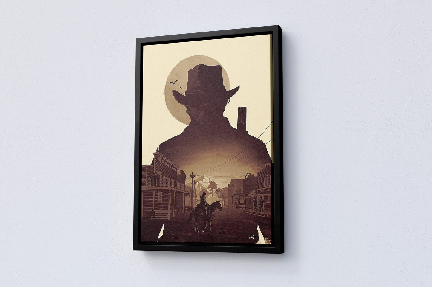 Red Dead Redemption 2 Canvas Poster - Canvasworkshop