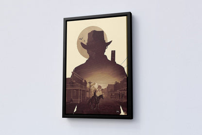 Red Dead Redemption 2 Canvas Poster - Canvasworkshop