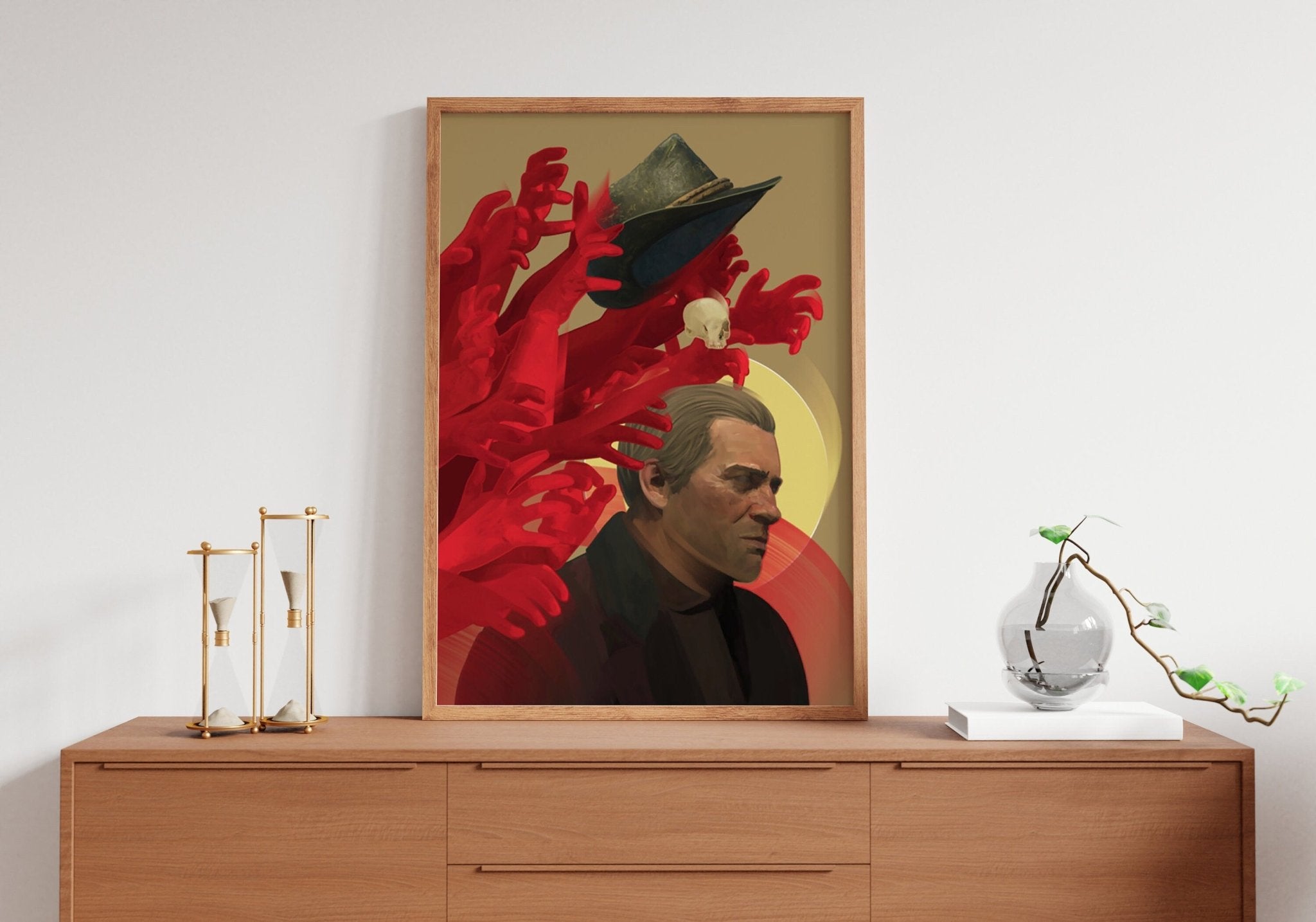 Red Dead Redemption 2 Canvas Poster - Canvasworkshop