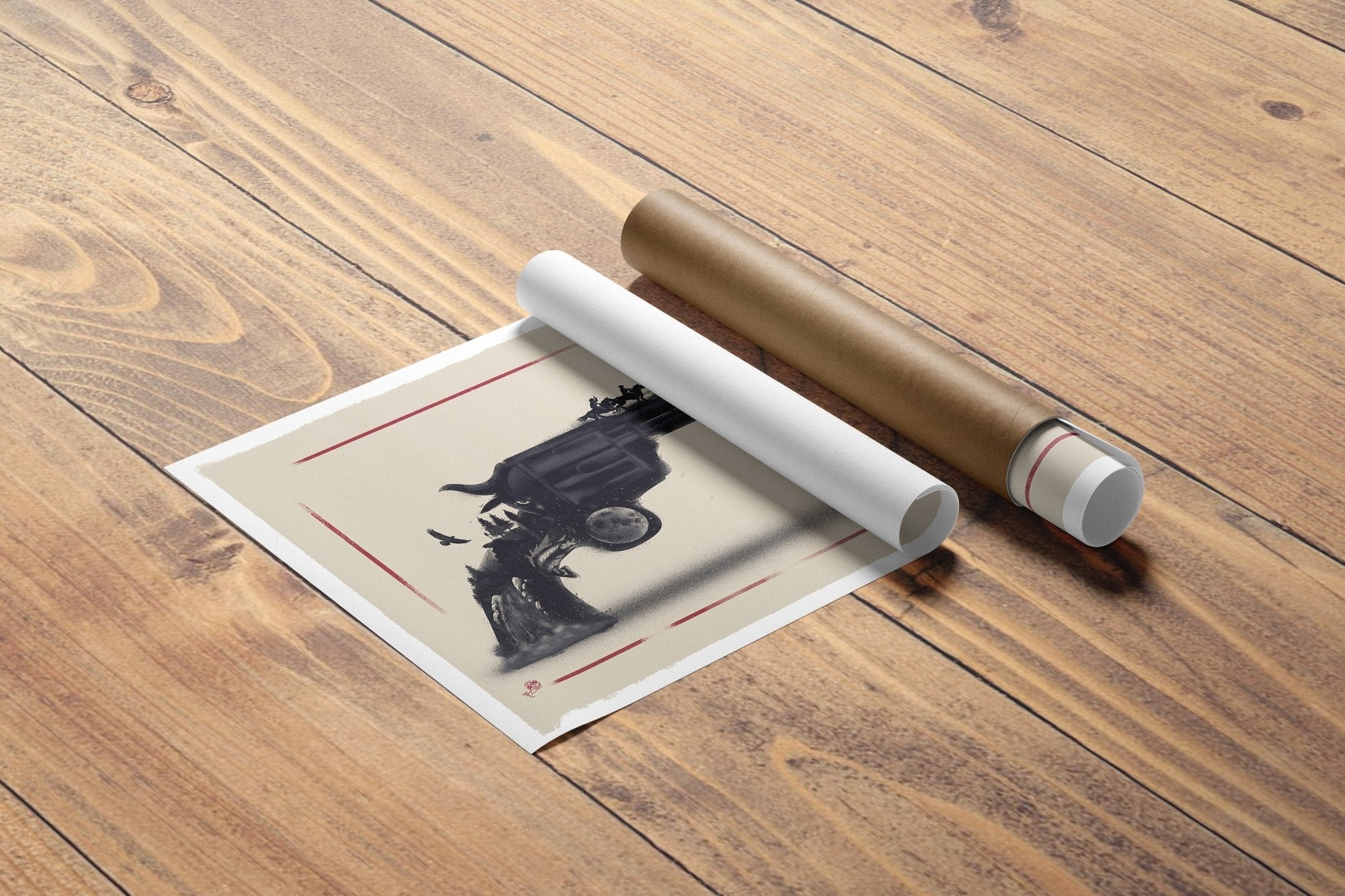 Red Dead Redemption 2 Canvas Poster - Canvasworkshop