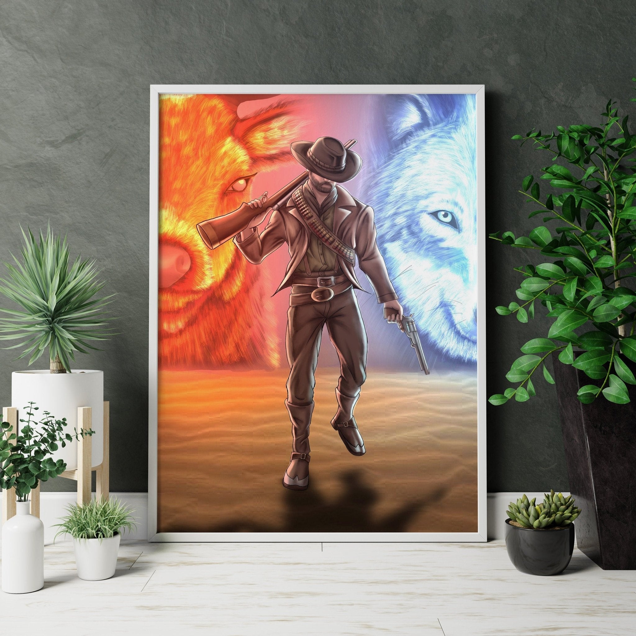 Red Dead Redemption 2 Canvas Poster - Canvasworkshop