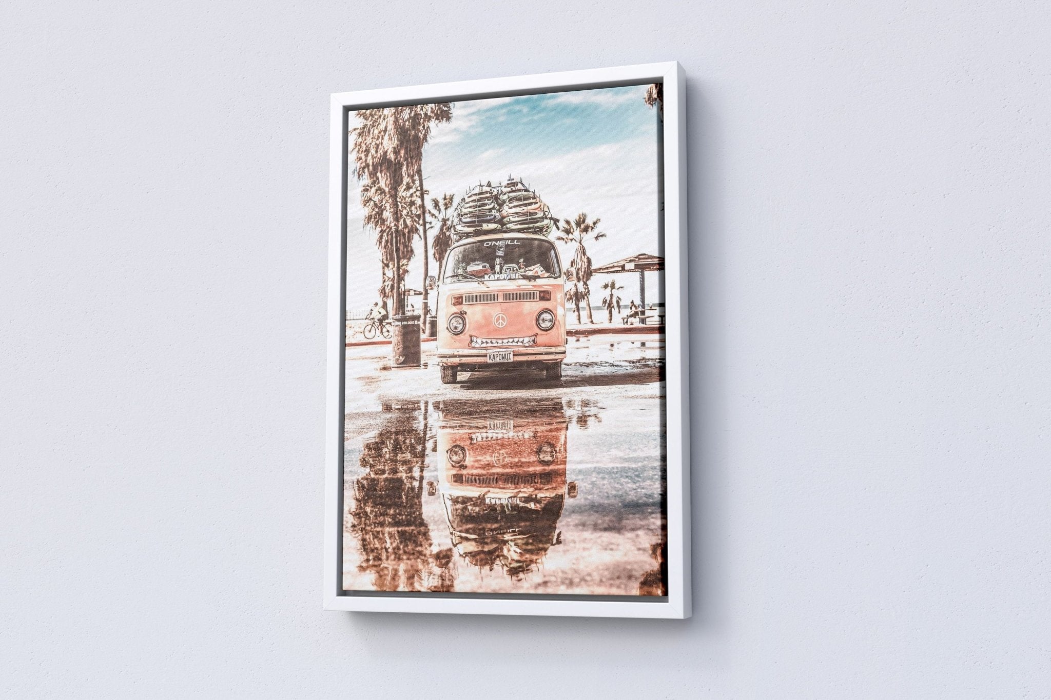 Retro Car Art Canvas - Canvasworkshop