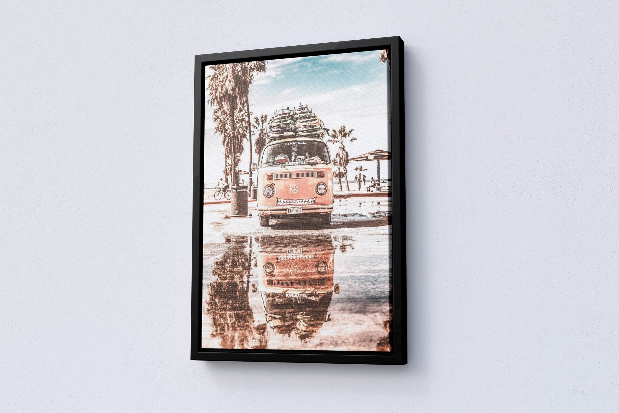 Retro Car Art Canvas - Canvasworkshop
