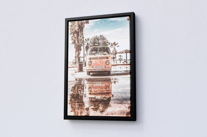 Retro Car Art Canvas - Canvasworkshop