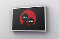Rick and Morty Canvas Wall Art - Canvasworkshop
