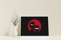 Rick and Morty Canvas Wall Art - Canvasworkshop
