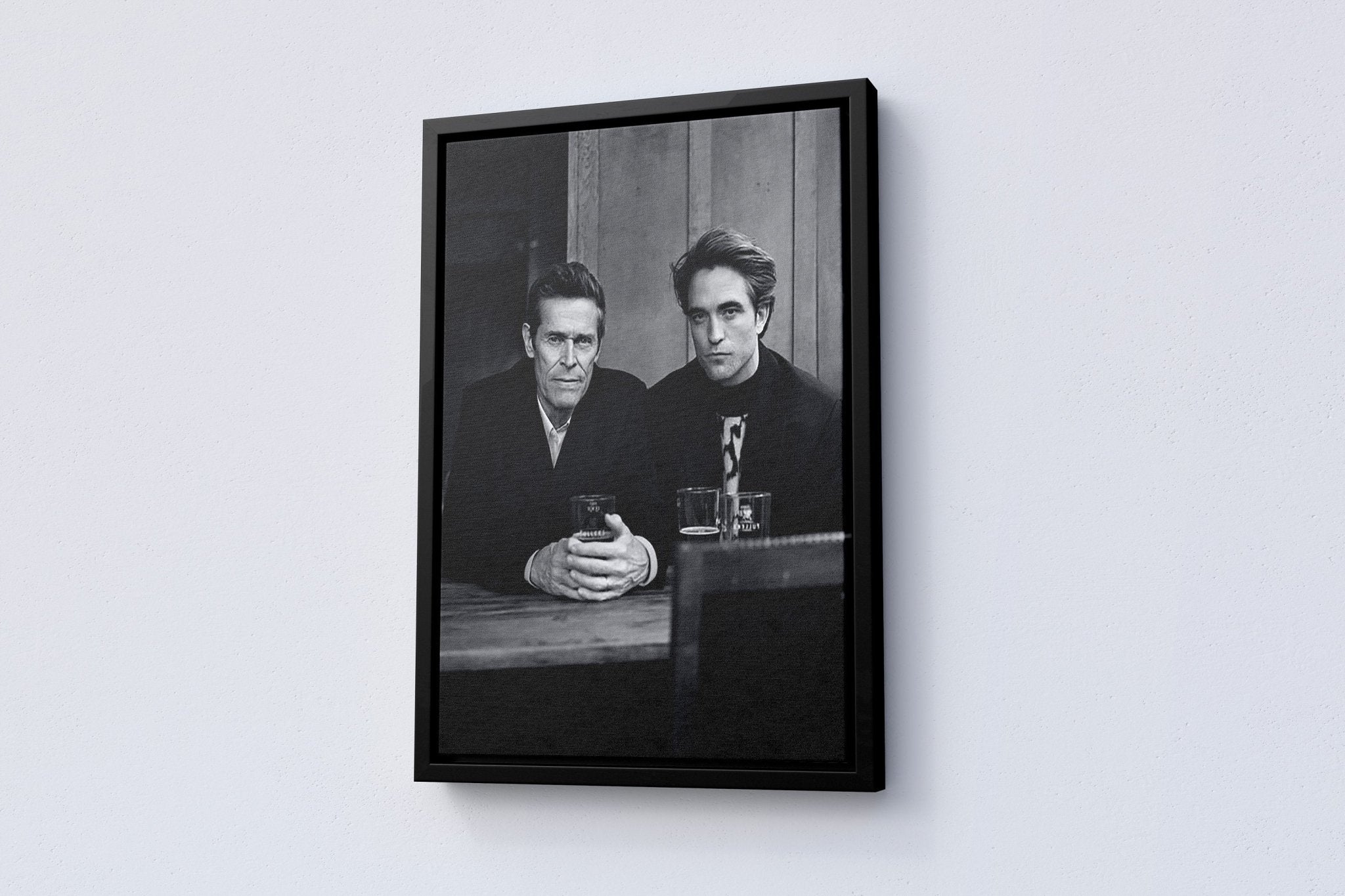 Robert Pattinson And Willem Dafoe Made Canvas Poster - Canvasworkshop