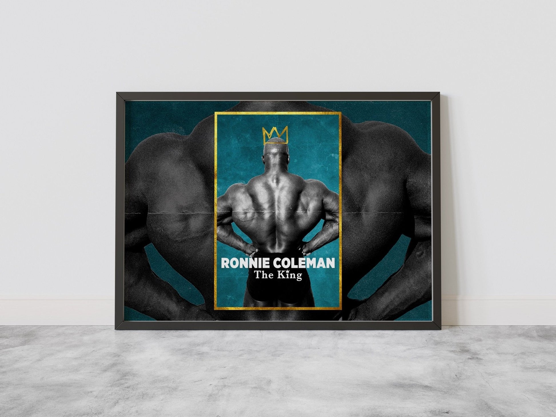 Ronnie Coleman Canvas Poster - Canvasworkshop