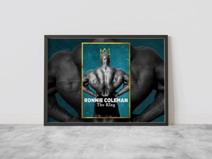 Ronnie Coleman Canvas Poster - Canvasworkshop