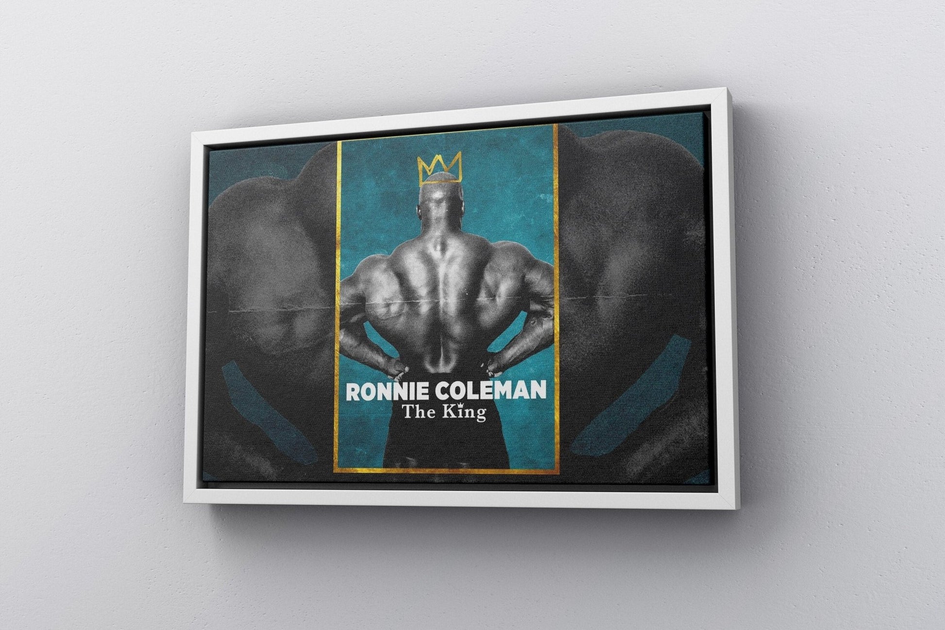 Ronnie Coleman Canvas Poster - Canvasworkshop