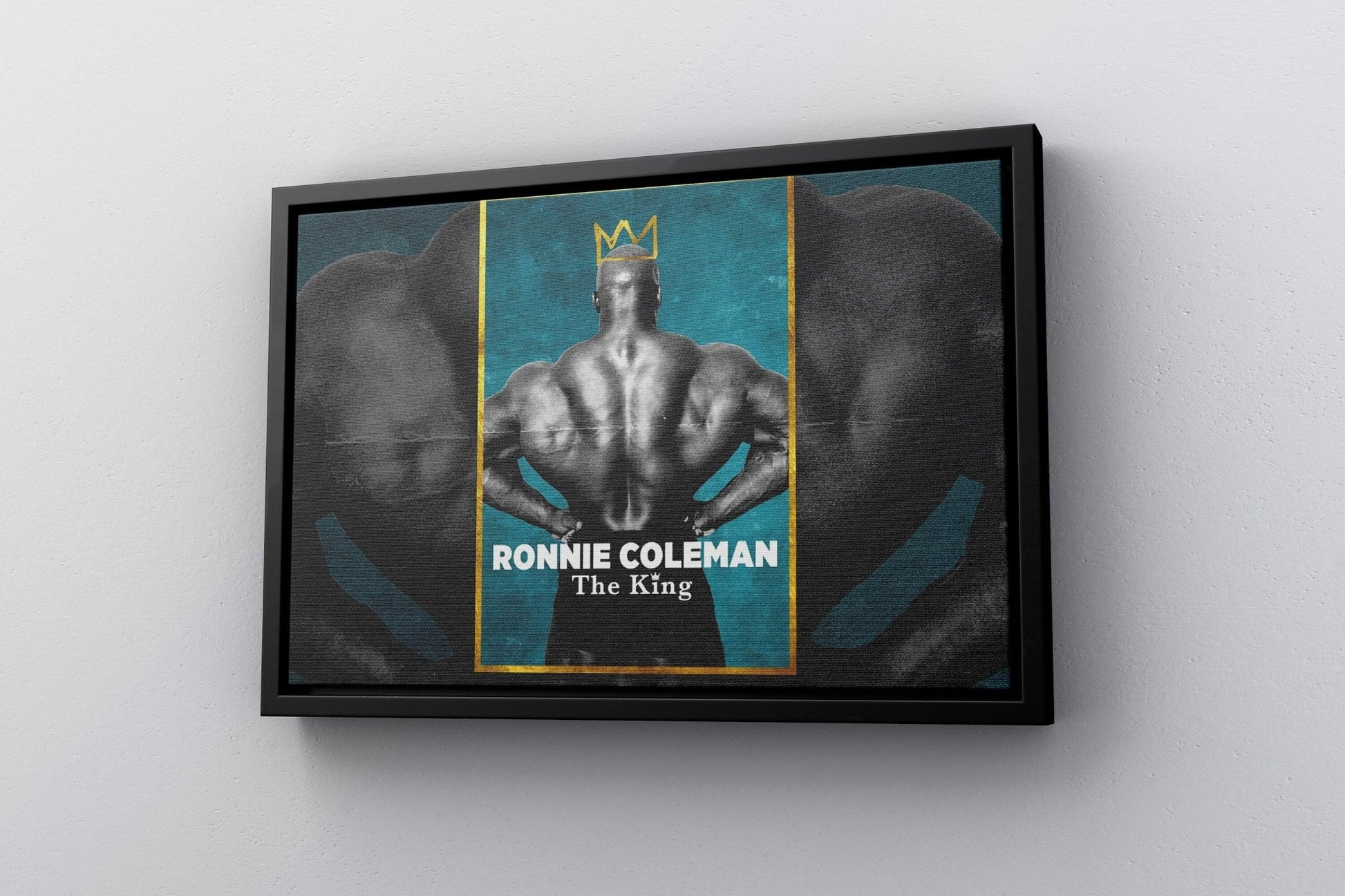 Ronnie Coleman Canvas Poster - Canvasworkshop
