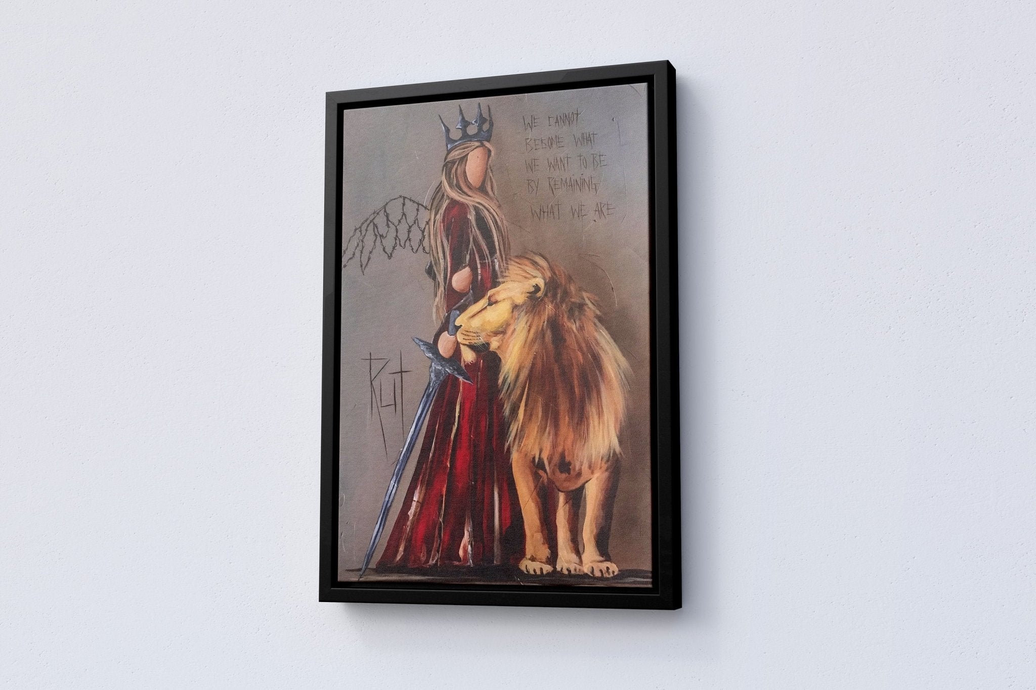 Rut Angel Canvas Wall Art - Canvasworkshop