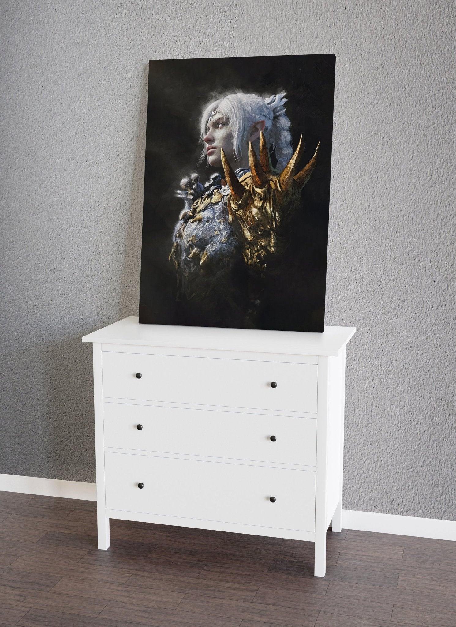 Shadowheart Art Baldur's Gate 3 Canvas Poster - Canvasworkshop