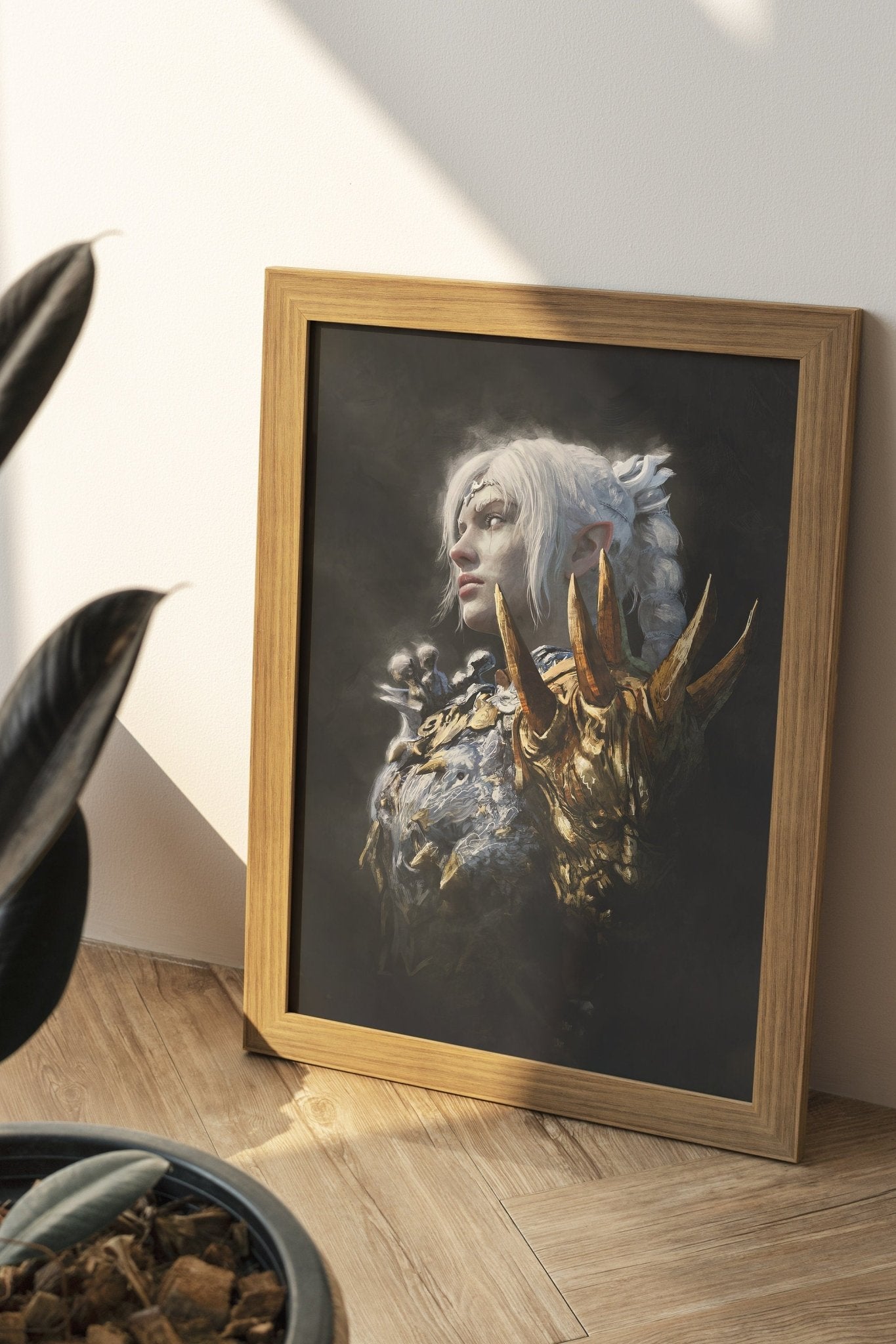 Shadowheart Art Baldur's Gate 3 Canvas Poster - Canvasworkshop