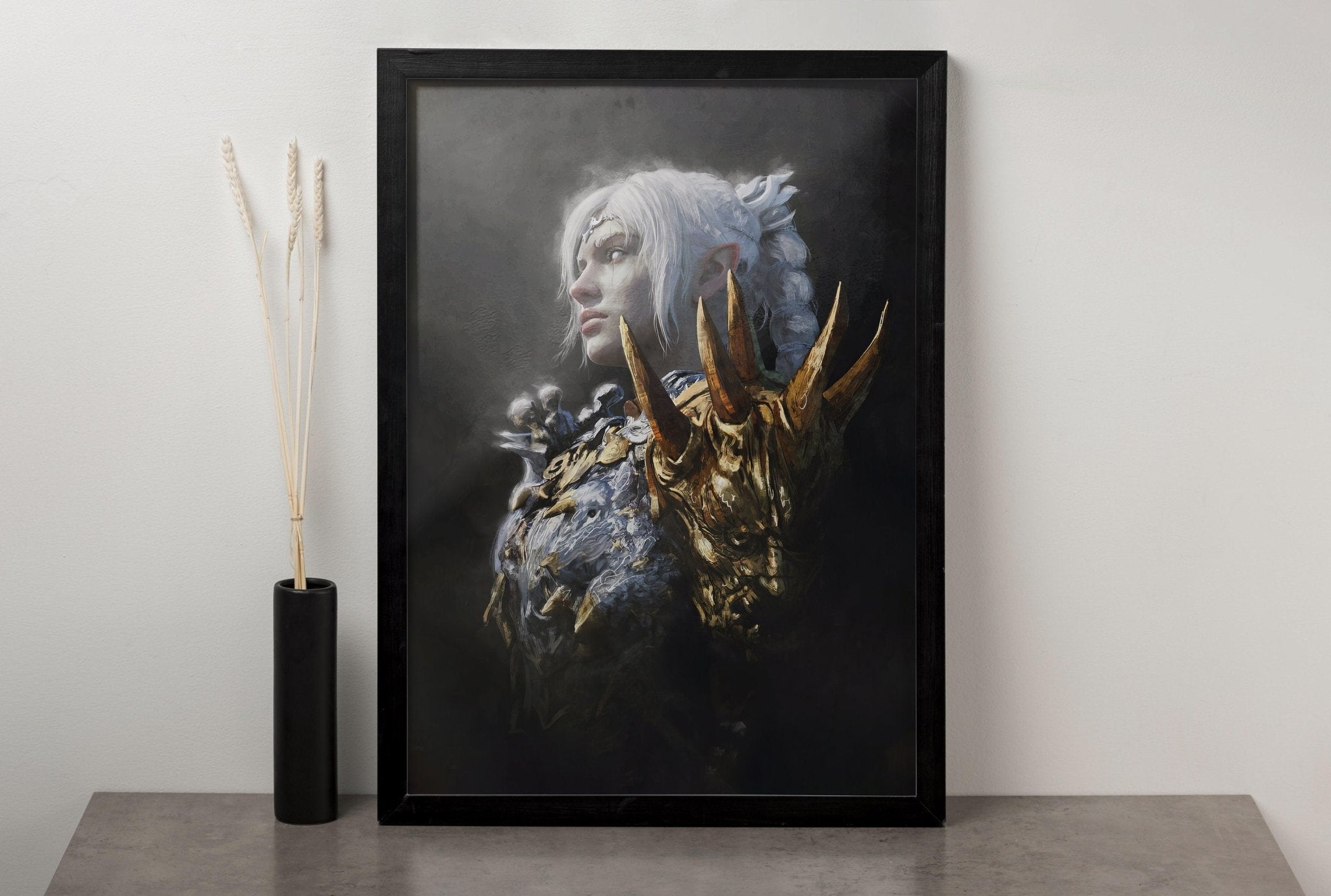 Shadowheart Art Baldur's Gate 3 Canvas Poster - Canvasworkshop