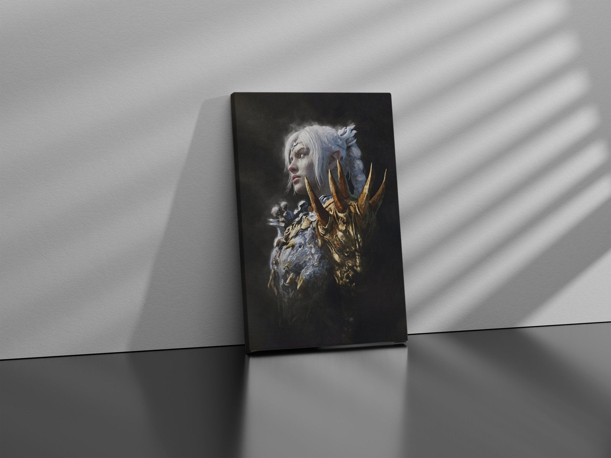 Shadowheart Art Baldur's Gate 3 Canvas Poster - Canvasworkshop