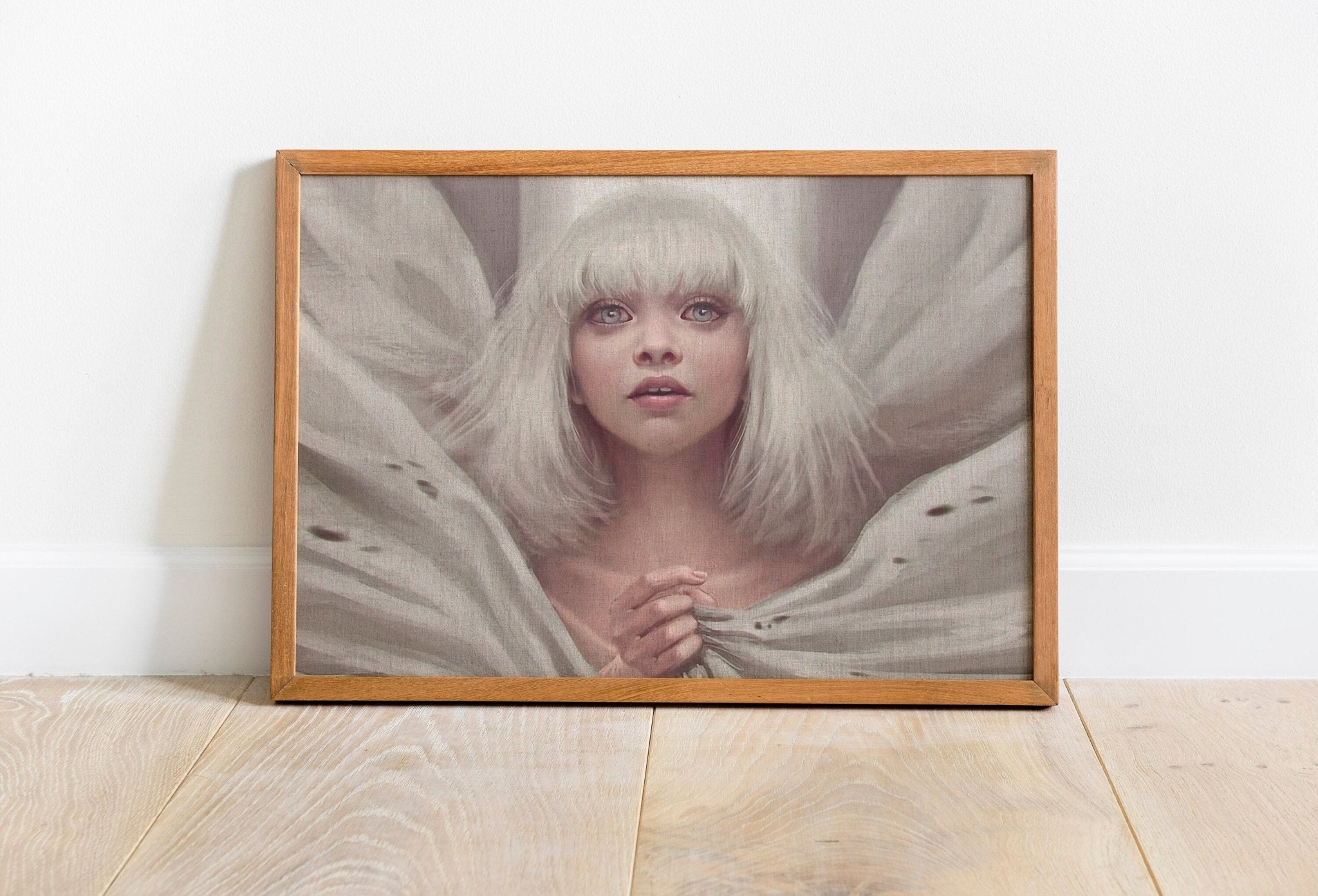 Sia Canvas Poster Art - Canvasworkshop