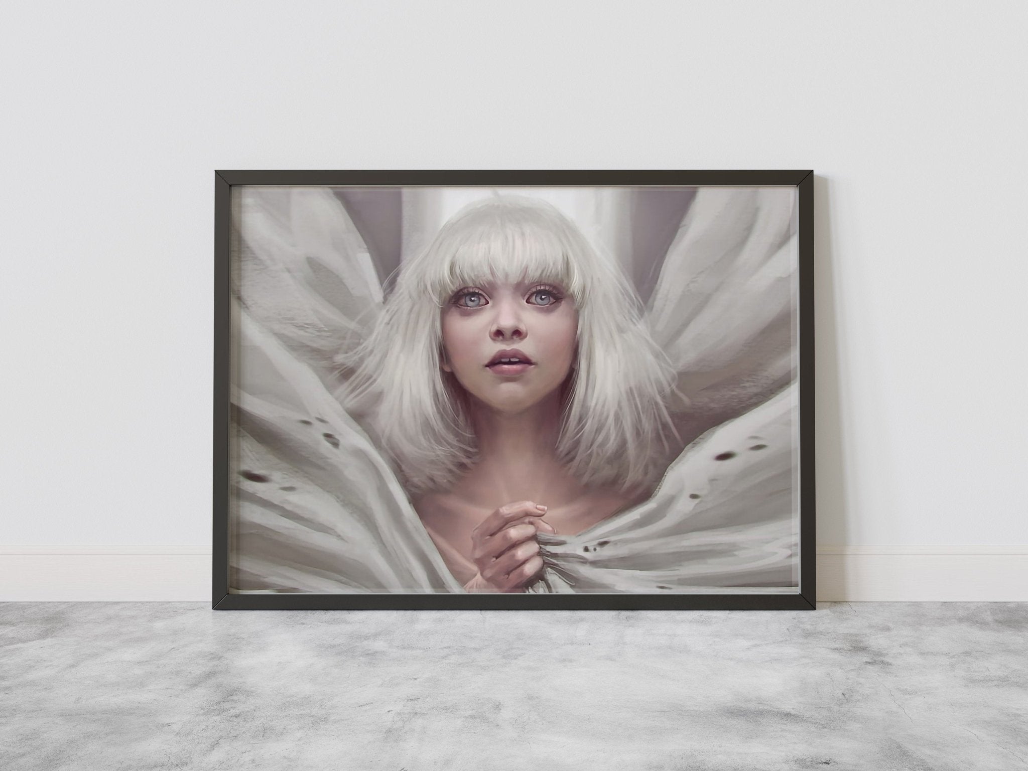 Sia Canvas Poster Art - Canvasworkshop