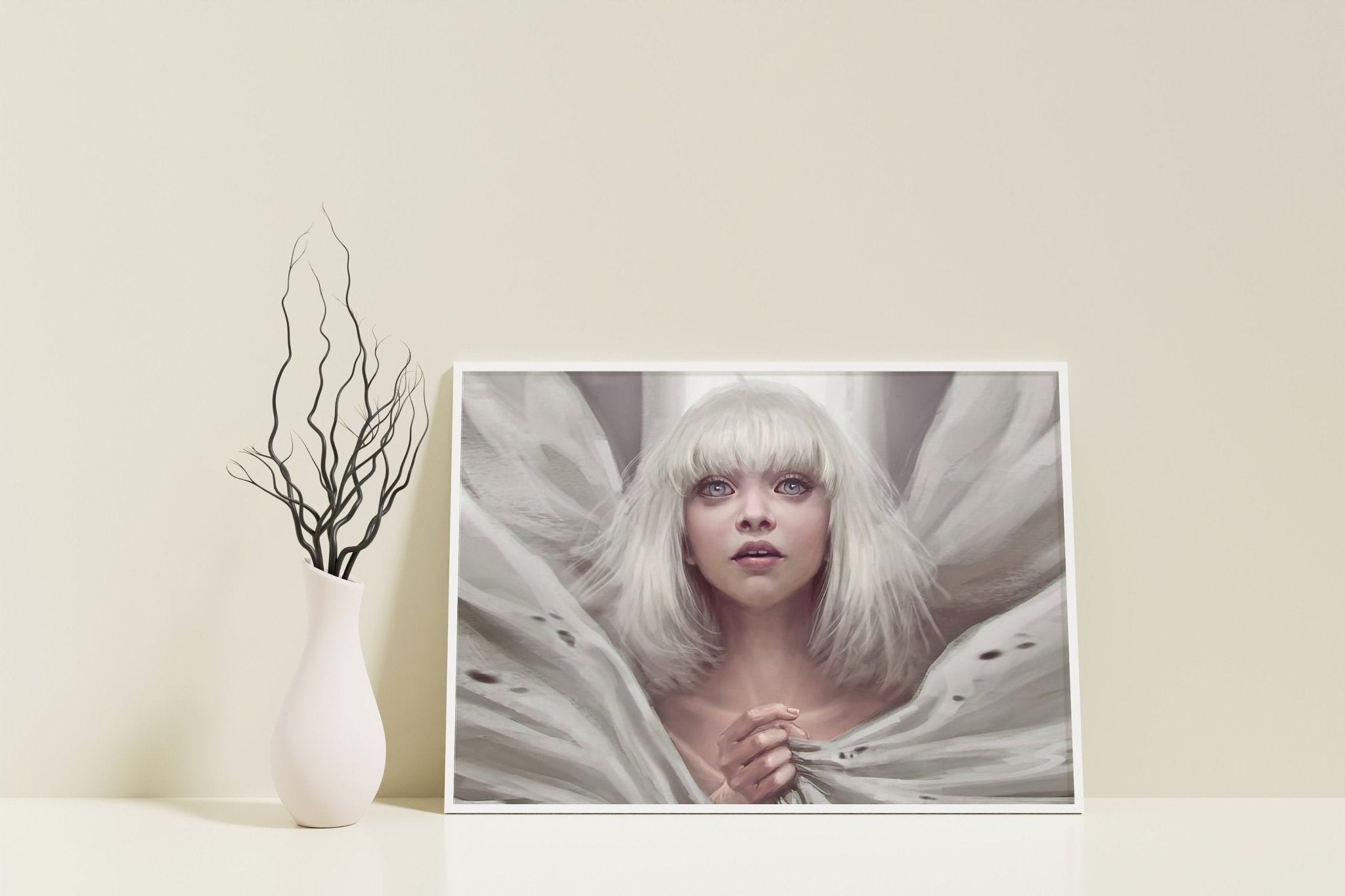 Sia Canvas Poster Art - Canvasworkshop